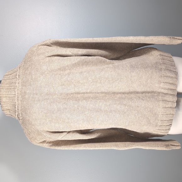 Rare Vintage Ralph Lauren Beige Hand Knit Horse Head Sweater, Sz.M. - Picture 4 of 6